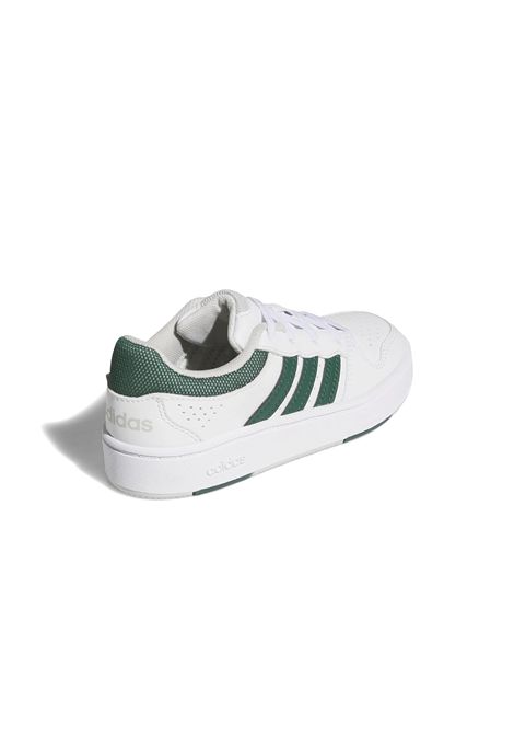 Adidas Hoops Classic Elastic Lace Shoes White Green Kids ADIDAS CORE | Sneakers | KI6394-